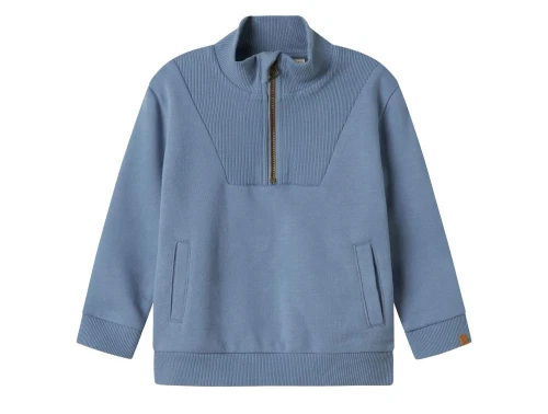 Lil Atelier troposhere half zip sweatshirt